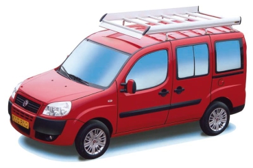 Alu-Dachträger Fiat Doblo 2000-2010 - L1H1, Hecktüren