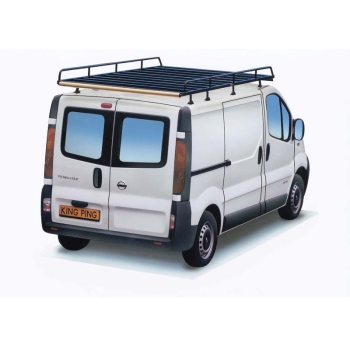 Stahl-Dachträger Nissan Primastar/ Opel Vivaro/ Renault Trafic 2001-2014 - L1H1, Heckklappe