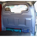 Trennwand B-Säule ABS - Mercedes Vito (447) (ab 2014-) - mit Scheibe