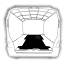 Gummiboden, 5mm - MAN TAG/ VW Crafter (ab 2017) - L3 (RS3640mm) 