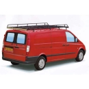 Stahl-Dachträger - Mercedes Vito (639, 447) - L2H1 (RS3200mm XL) Heckklappe